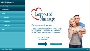 Online marriage mentor program